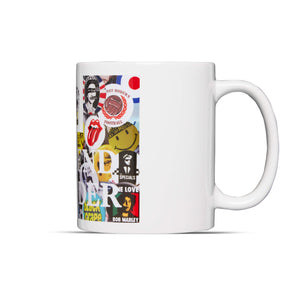 Badges Mug White