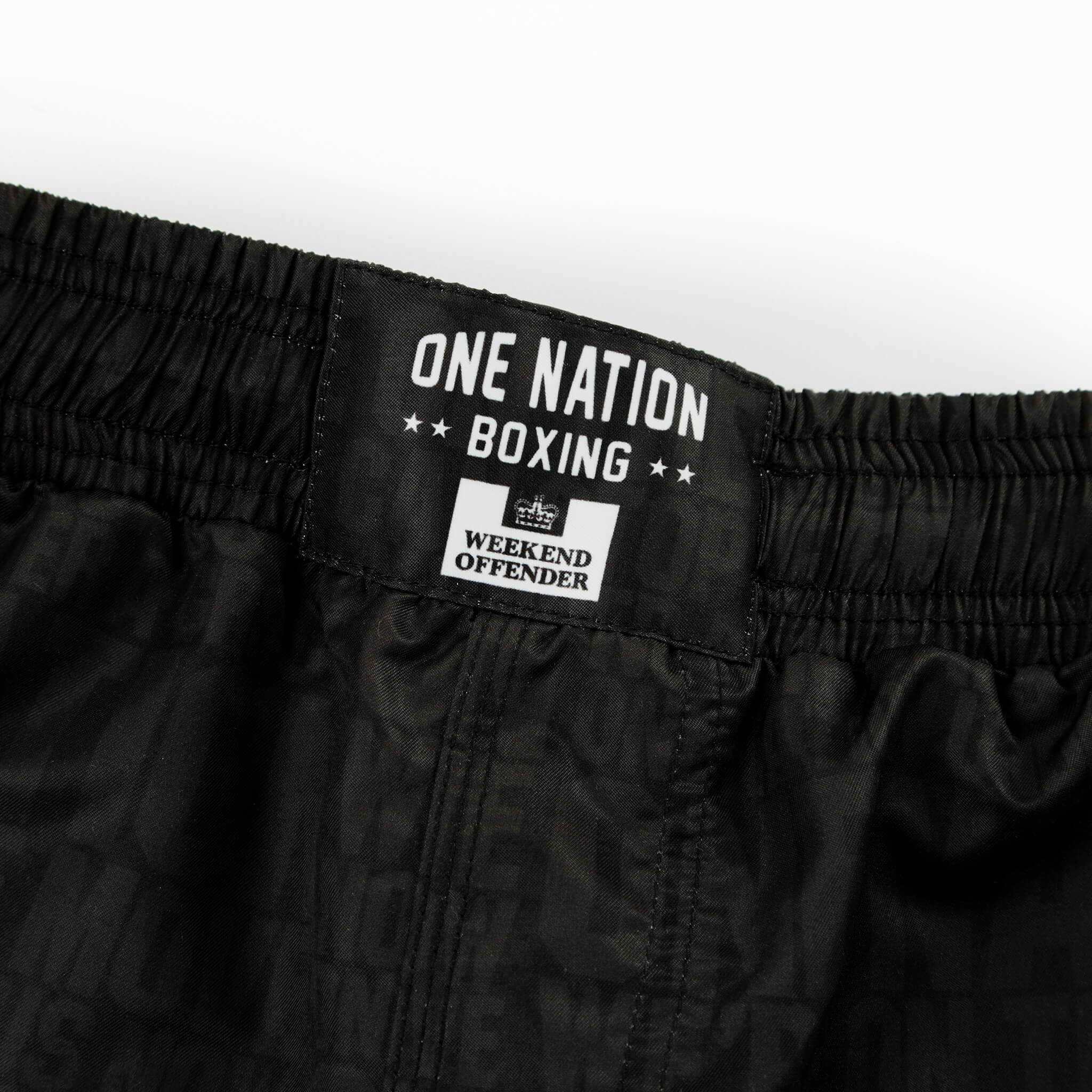 One Nation Rashguard and Shorts Set Black