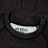 One Nation Rashguard and Shorts Set Black