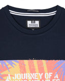 Single Step Graphic T-Shirt Navy