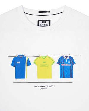Kids Cardiff Shirts T-Shirt White