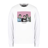 Diego Graphic Sweatshirt White