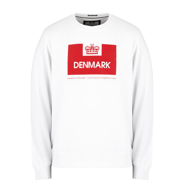 Euro Series Denmark Sweatshirt White