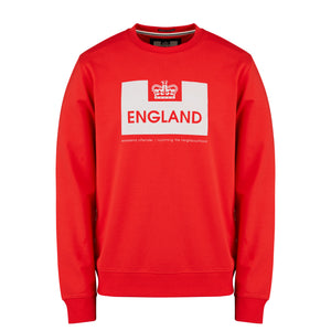 Euro Series England Sweatshirt Chilli
