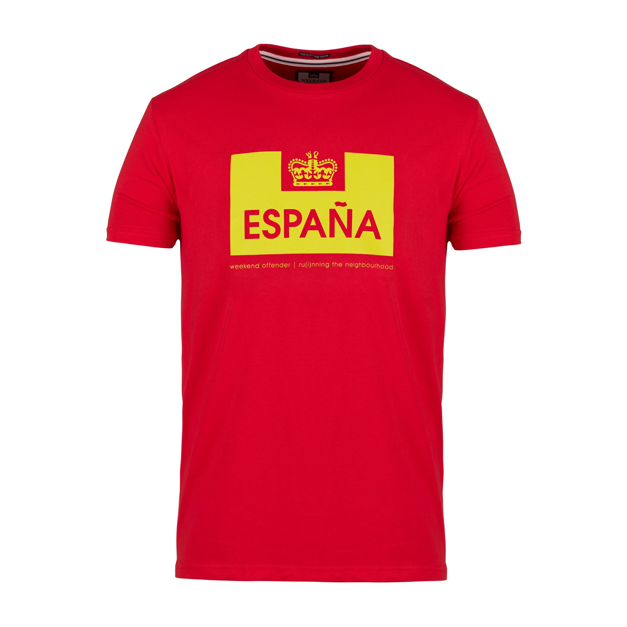 Euro Series España T-Shirt Red