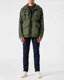 Cotoca Garment Dye Jacket Dark Green