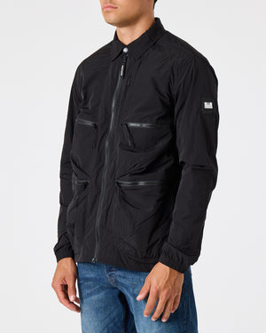 Montreal Pocket Over-Shirt Black