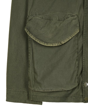 Cotoca Garment Dye Jacket Dark Green