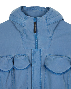 Cotoca Garment Dye Jacket Deep Blue