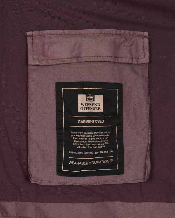 Dakar Garment Dye Jacket Dark Grape