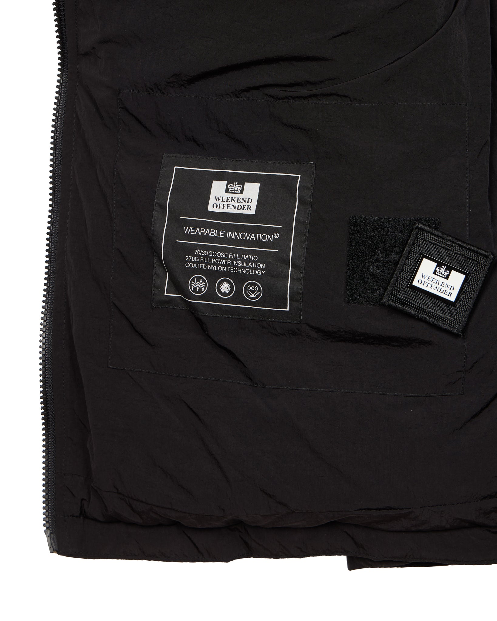 Sapporo Down Jacket Black
