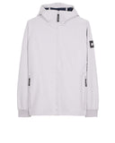 Stipe Shell Jacket Dove Grey