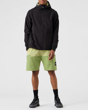 Stipe Shell Jacket Black