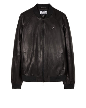 Wythenshawe Leather Jacket Black