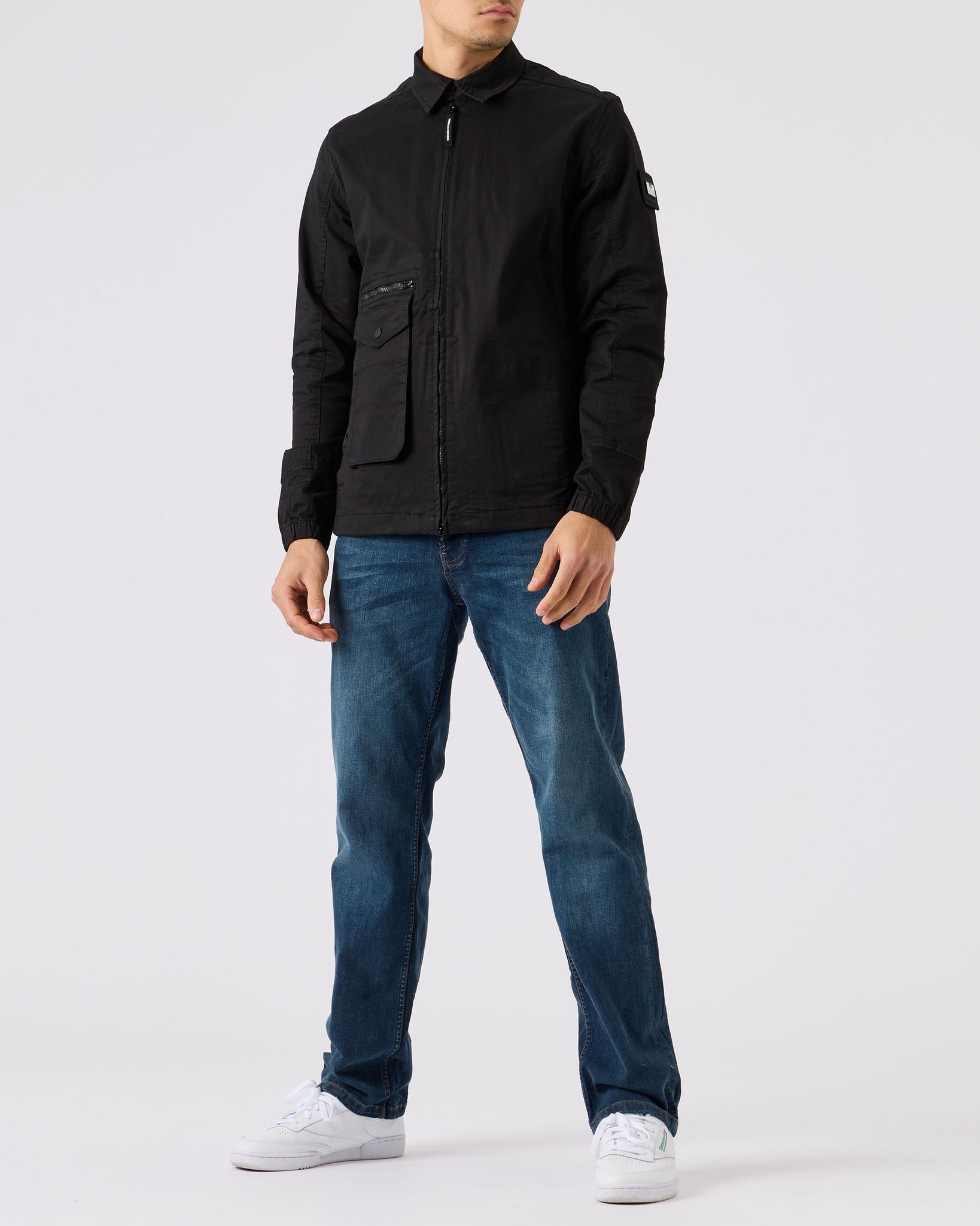 Vinnie Over-Shirt Black