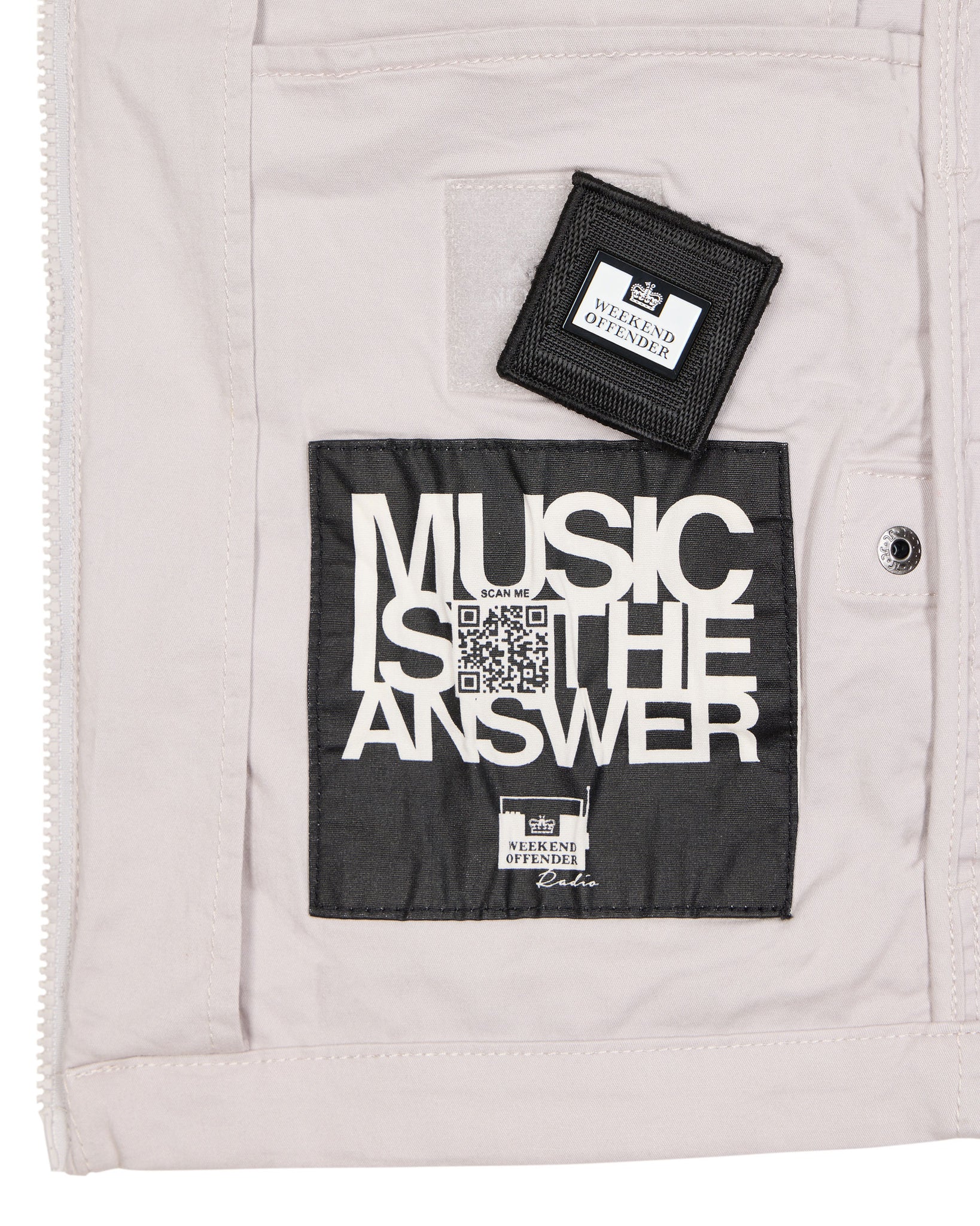Vinnie Over-Shirt Dove Grey