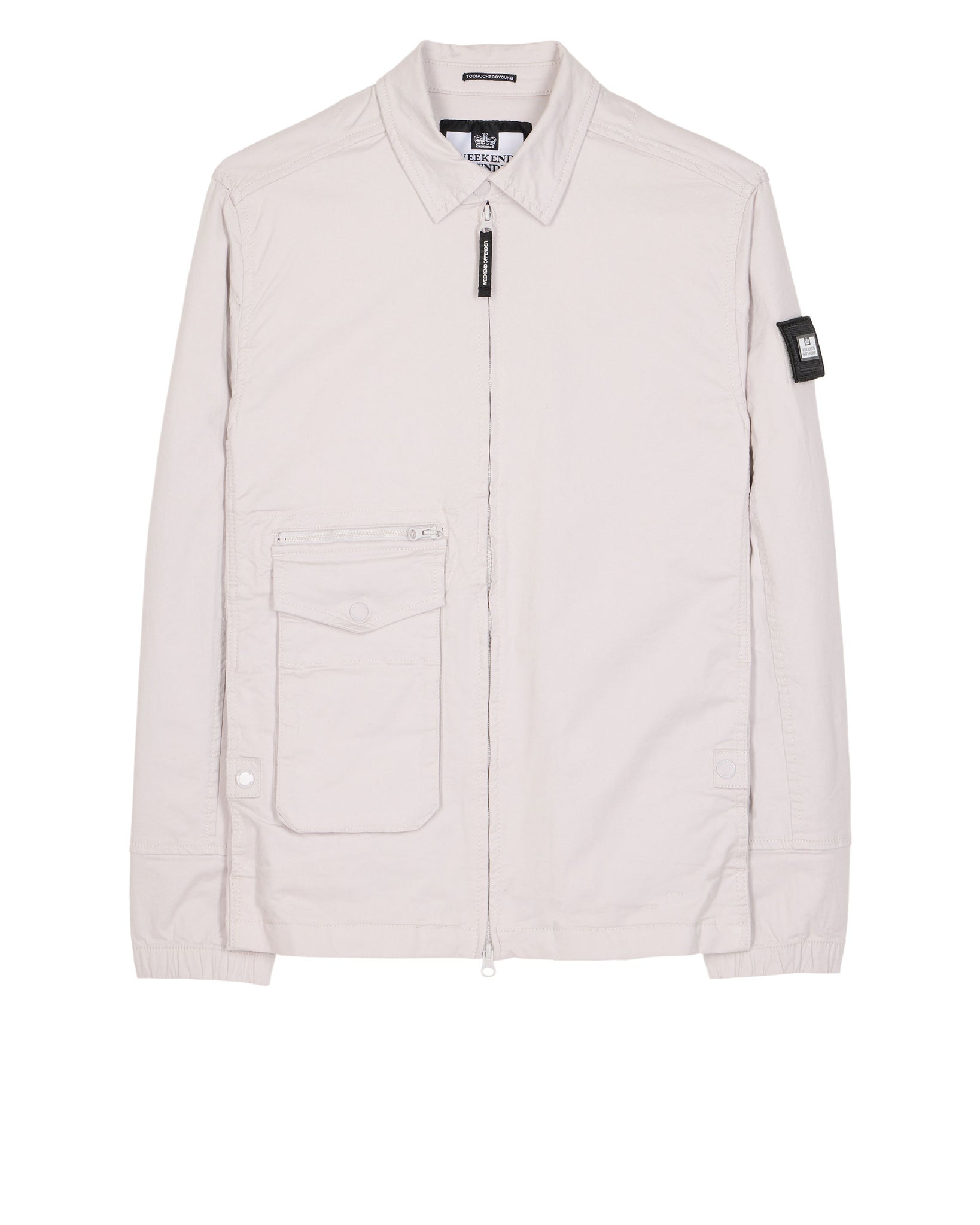 Vinnie Over-Shirt Dove Grey