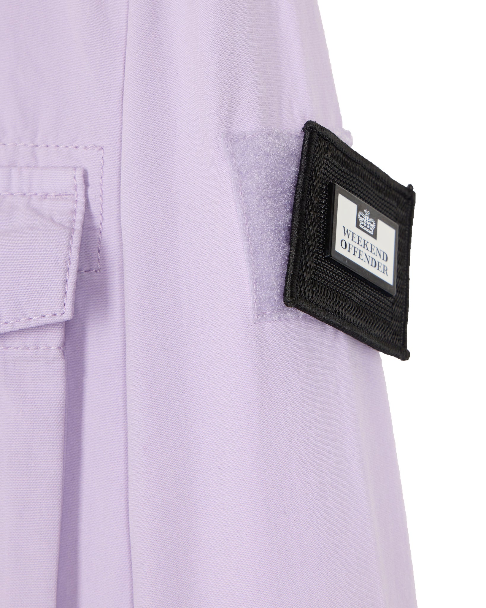 Formella Garment Dye Over-Shirt Wisteria