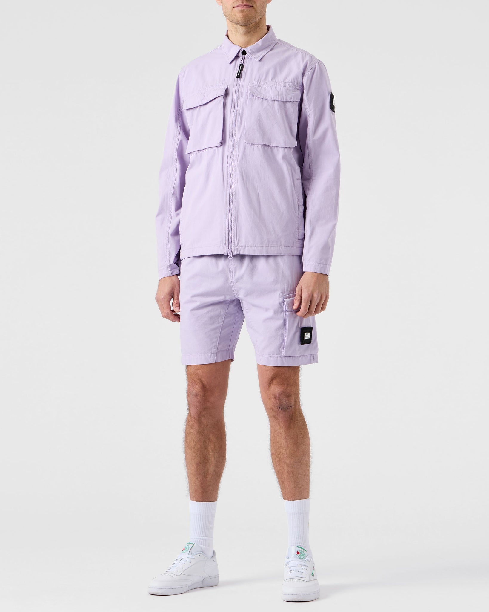 Faraci Garment Dye Shorts Wisteria