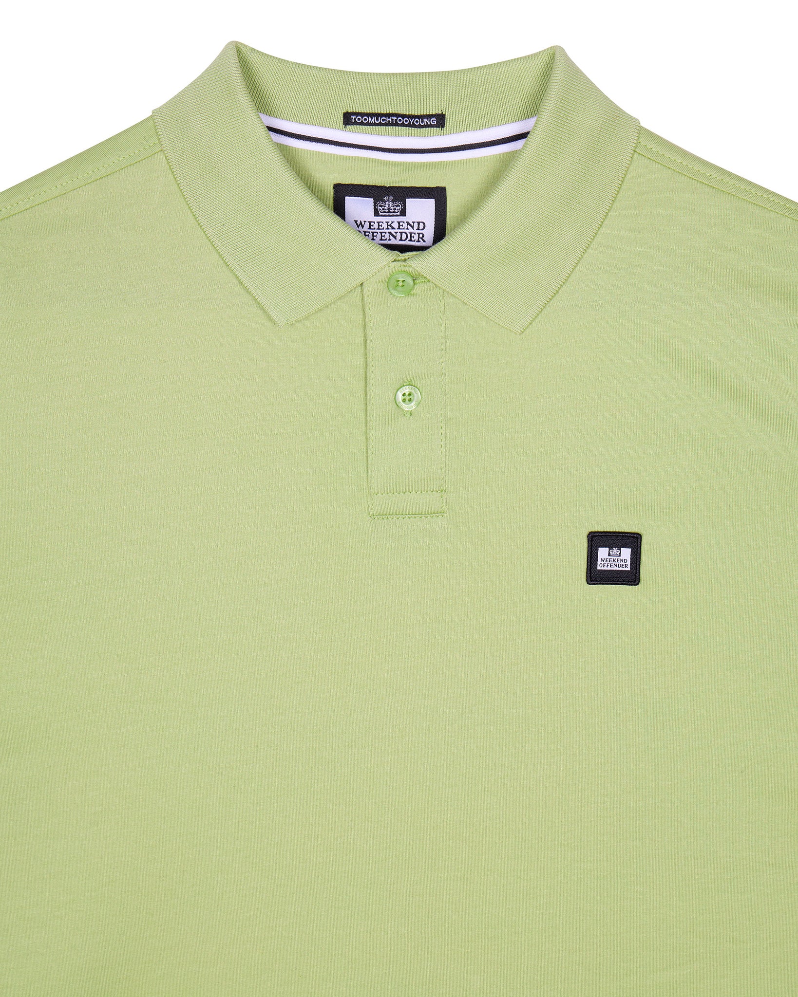 Monteray Mercerised Polo Shirt Fern Moss