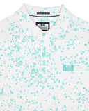 Kids Linares Tie Dye Polo Aqua
