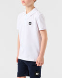 Kids Caneiros Polo Shirt White