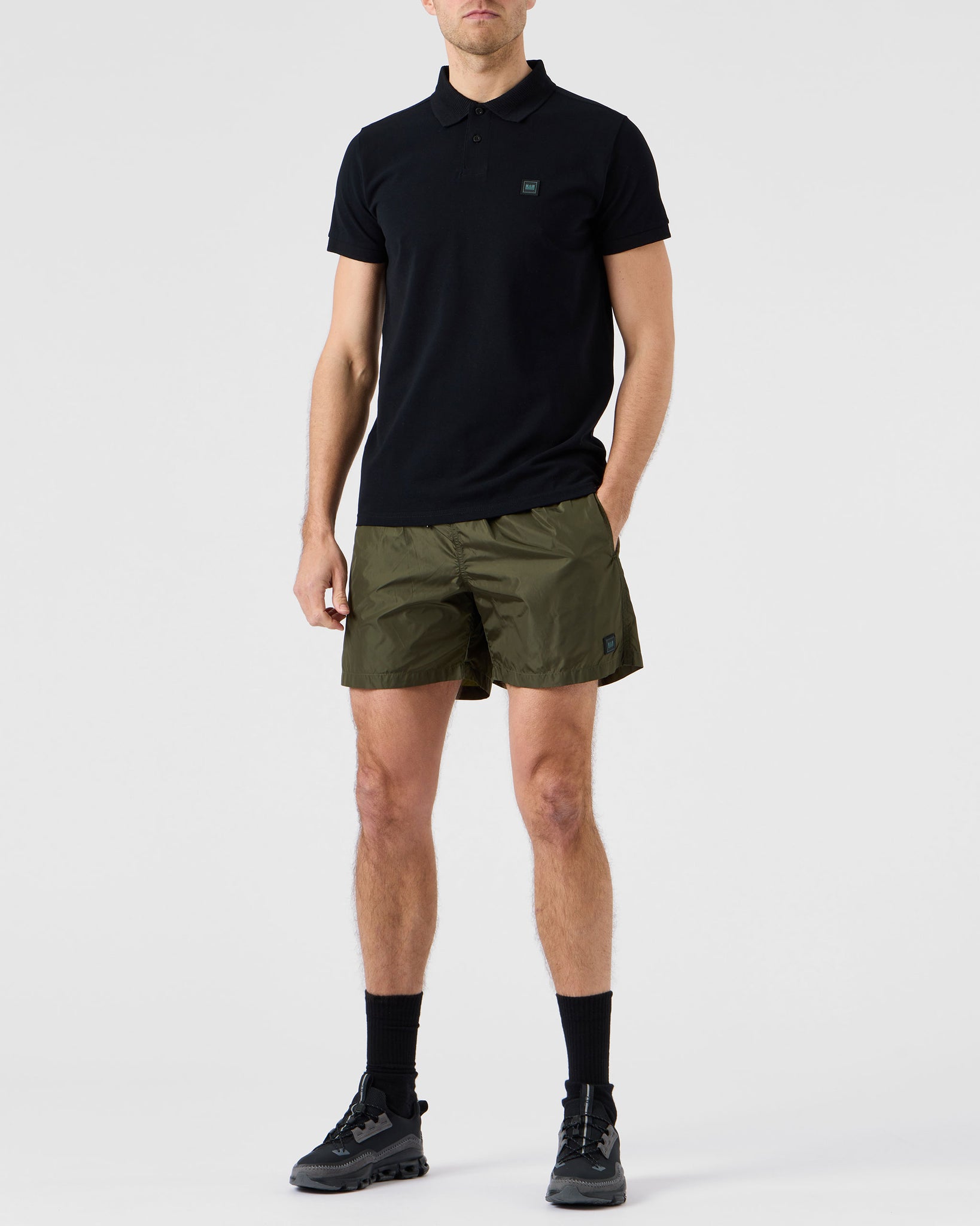 Khan Polo Shirt Black