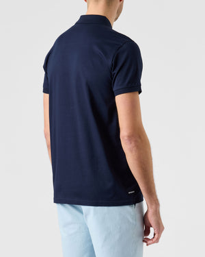 Monteray Mercerised Polo Shirt Navy
