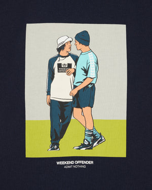Parklife Graphic T-Shirt Navy