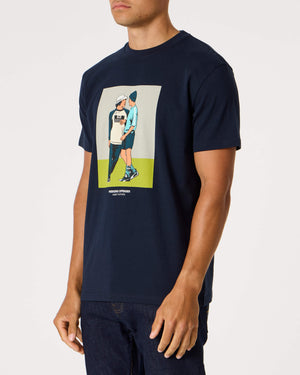 Parklife Graphic T-Shirt Navy