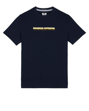 Baccalieri Graphic T-Shirt Navy