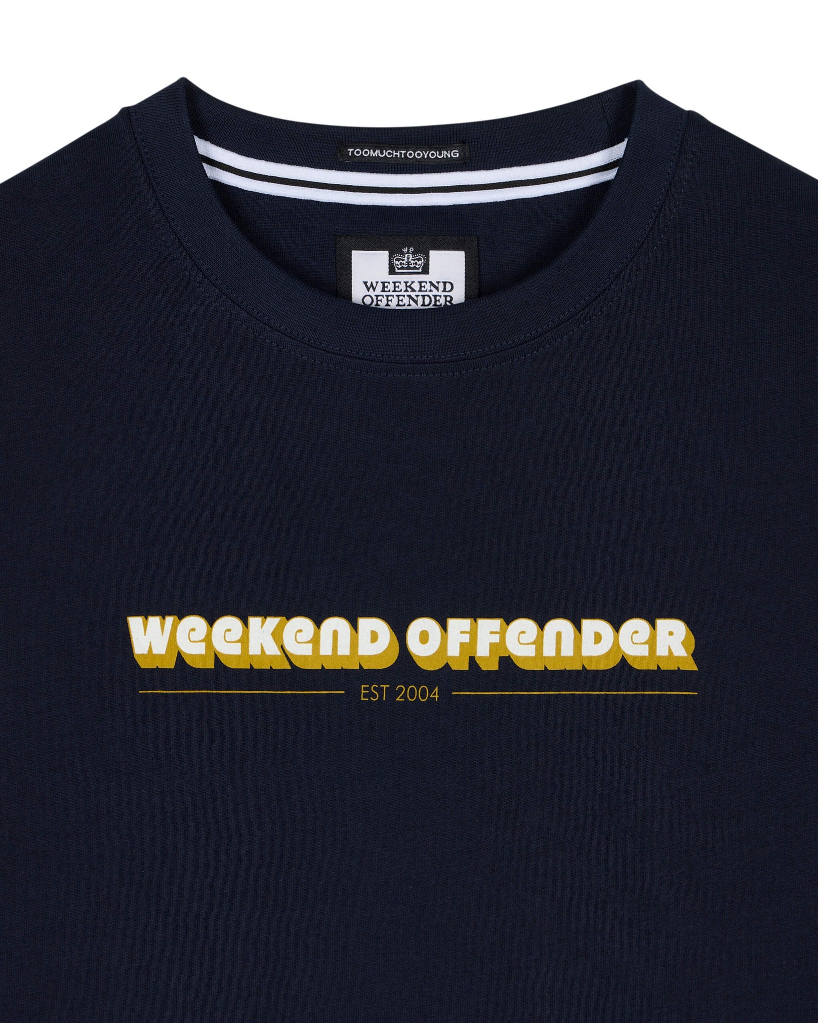 Baccalieri Graphic T-Shirt Navy