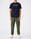 Baccalieri Graphic T-Shirt Navy
