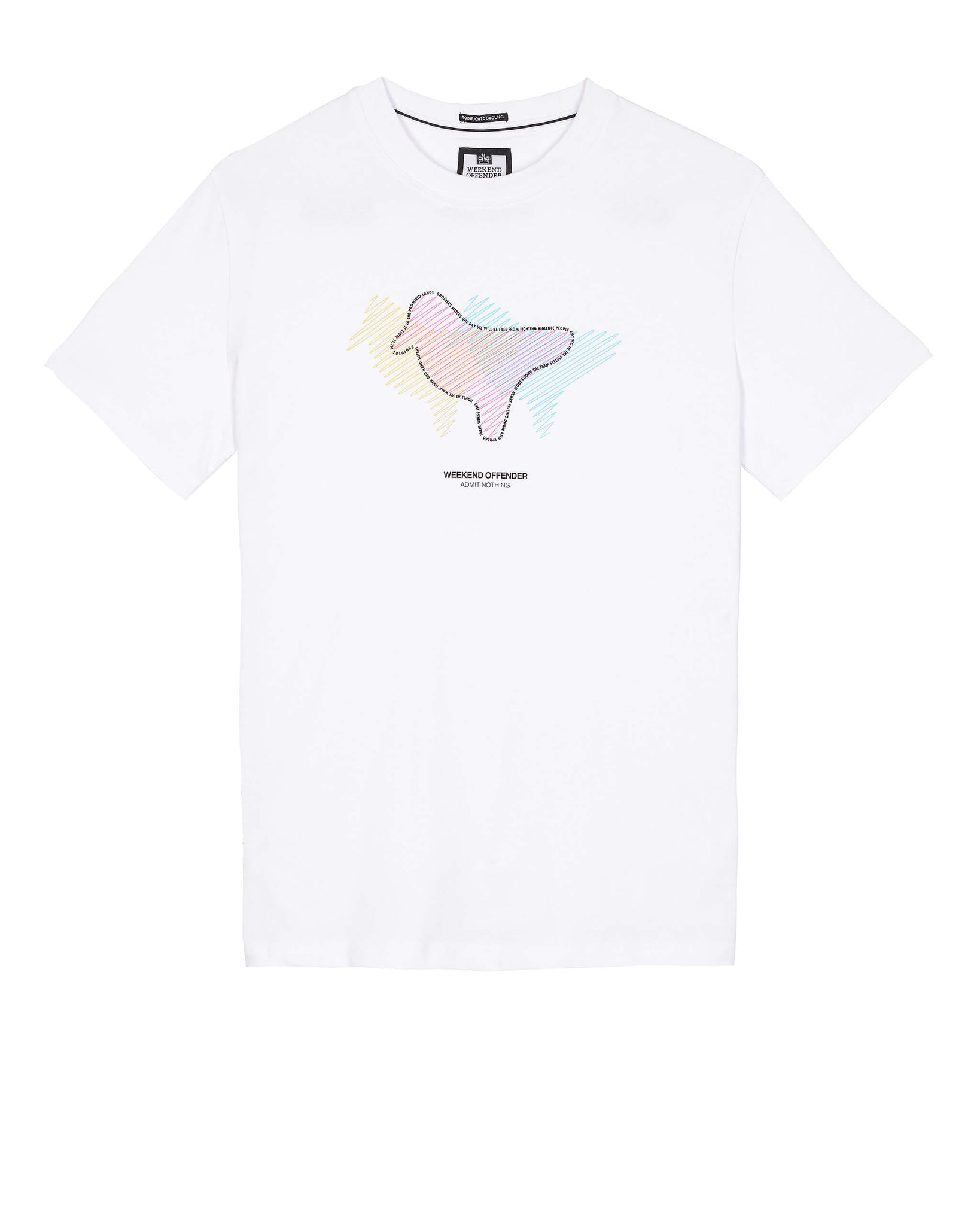Gabe Graphic T-Shirt White