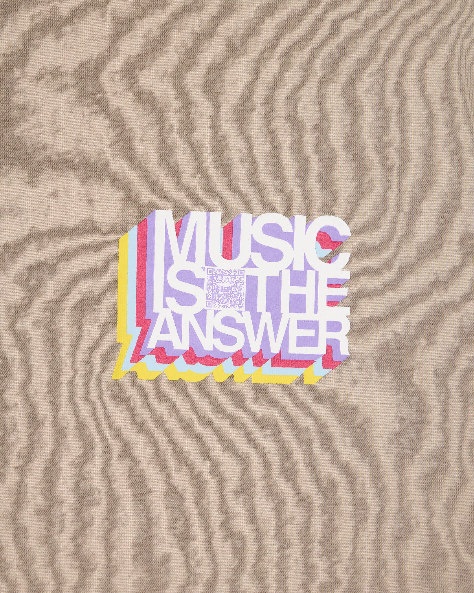 Music Is The Answer Graphic T-Shirt Bark