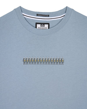 Peace Graphic T-Shirt Slate Blue