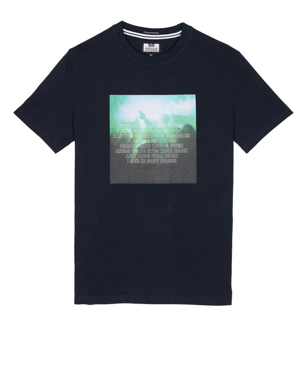 Heroes Graphic T-Shirt Navy
