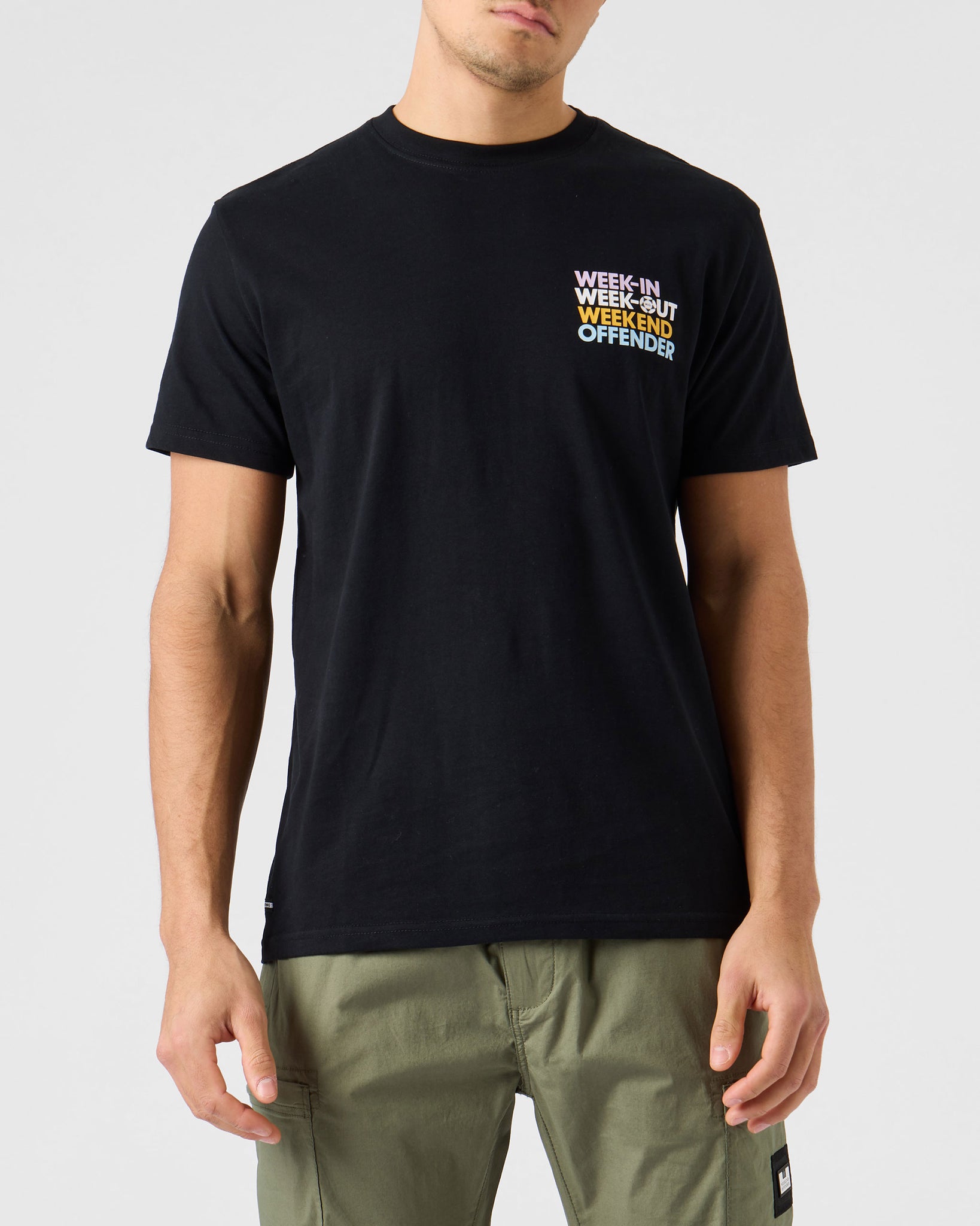 Week In Week Out Graphic T-Shirt Black