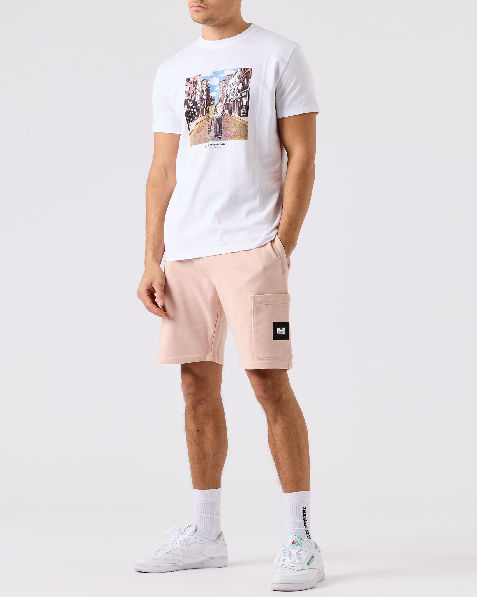 Berwick Street Graphic T-Shirt White