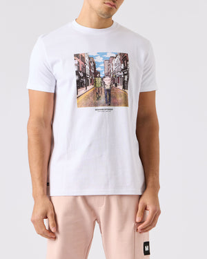 Berwick Street Graphic T-Shirt White