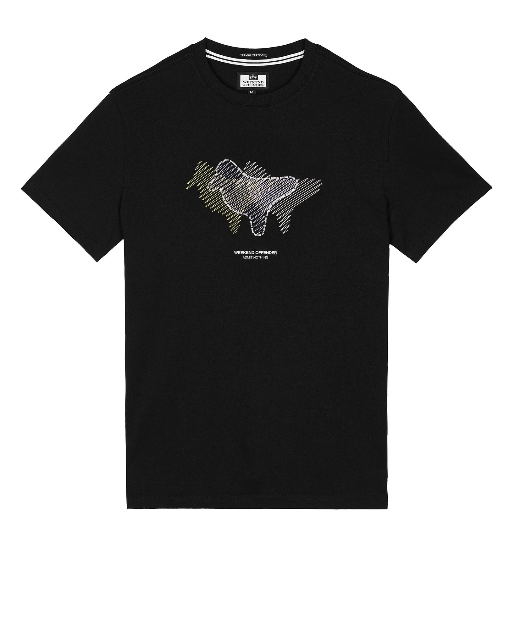 Gabe Graphic T-Shirt Black