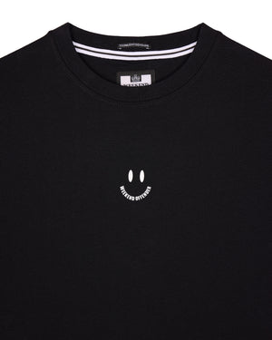 Smile Graphic T-Shirt Black