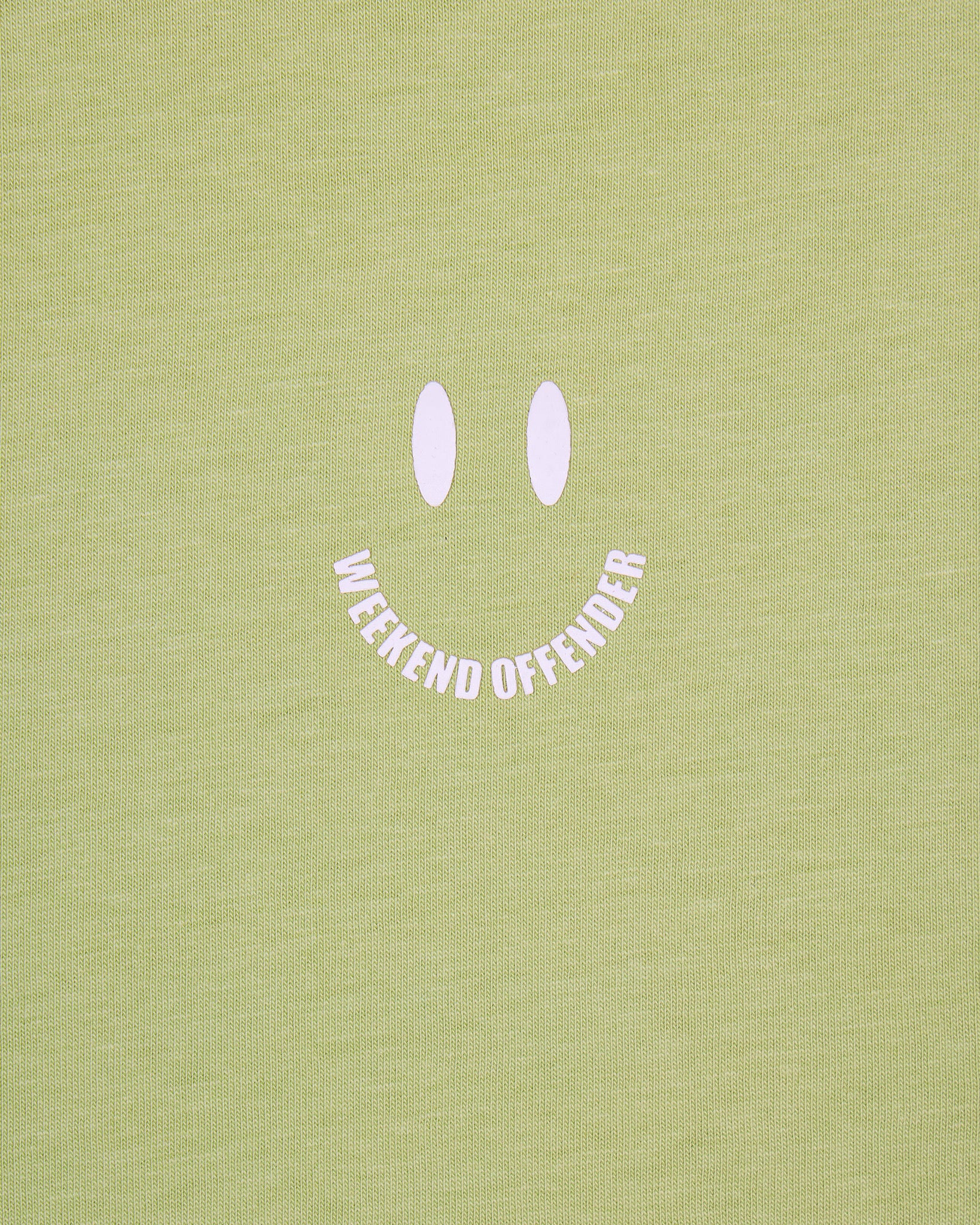 Smile Graphic T-Shirt Fern Moss