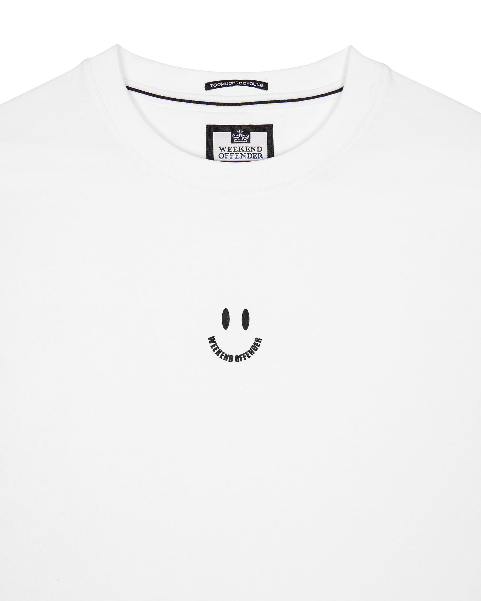 Smile Graphic T-Shirt White