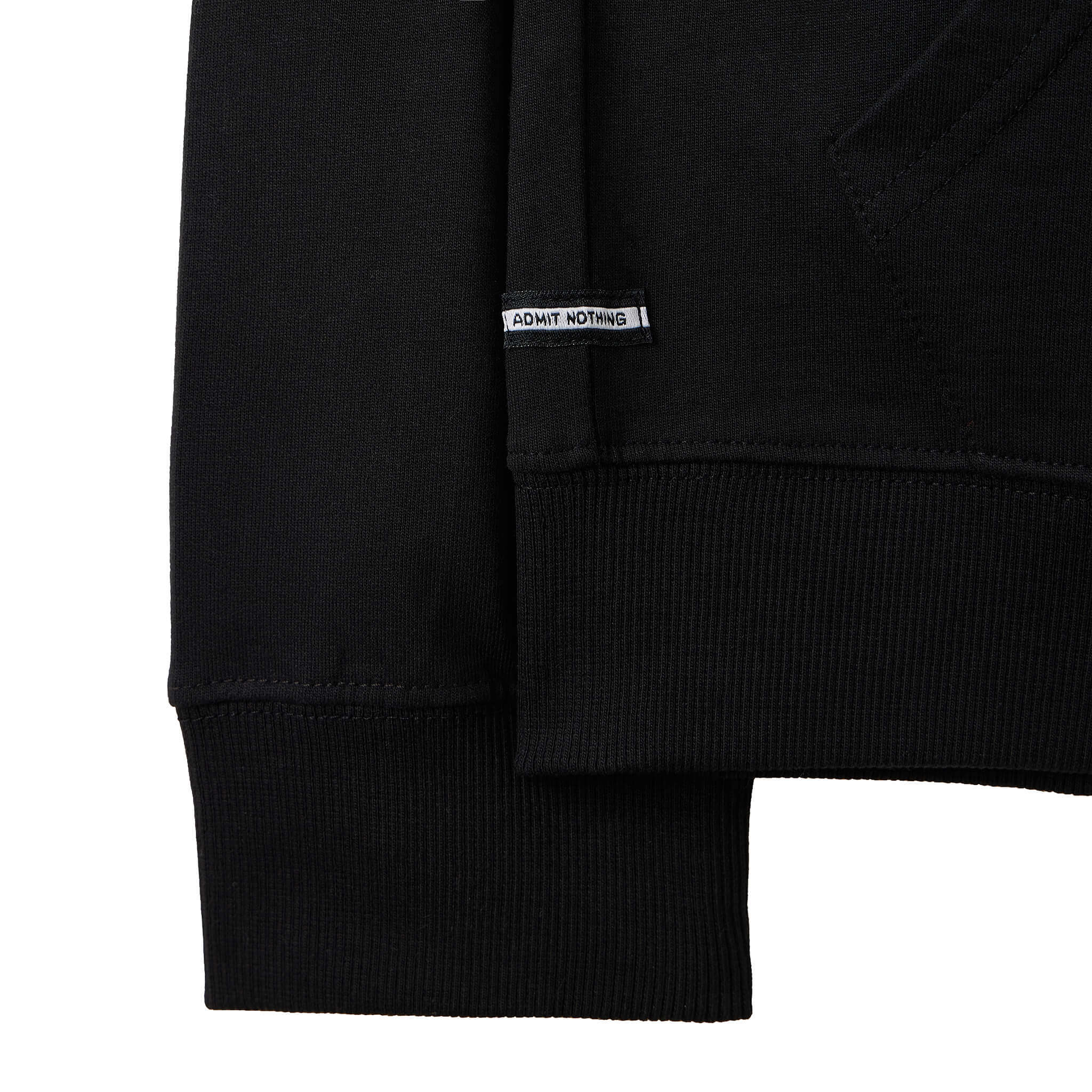 Pascal Gym Graphic Hoodie Black