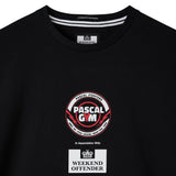 Pascal Gym Graphic T-Shirt Black