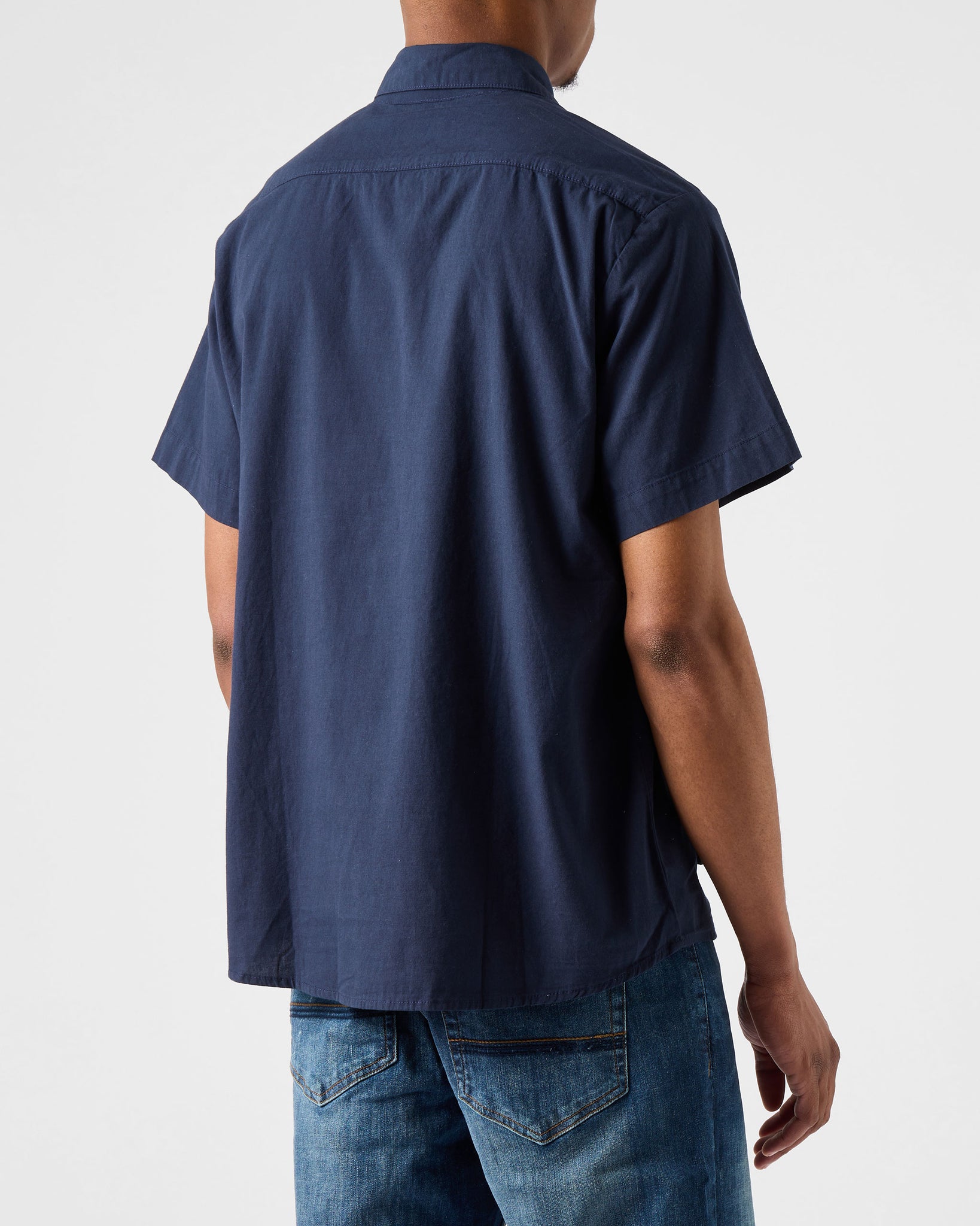 Barboza Poplin Shirt Navy