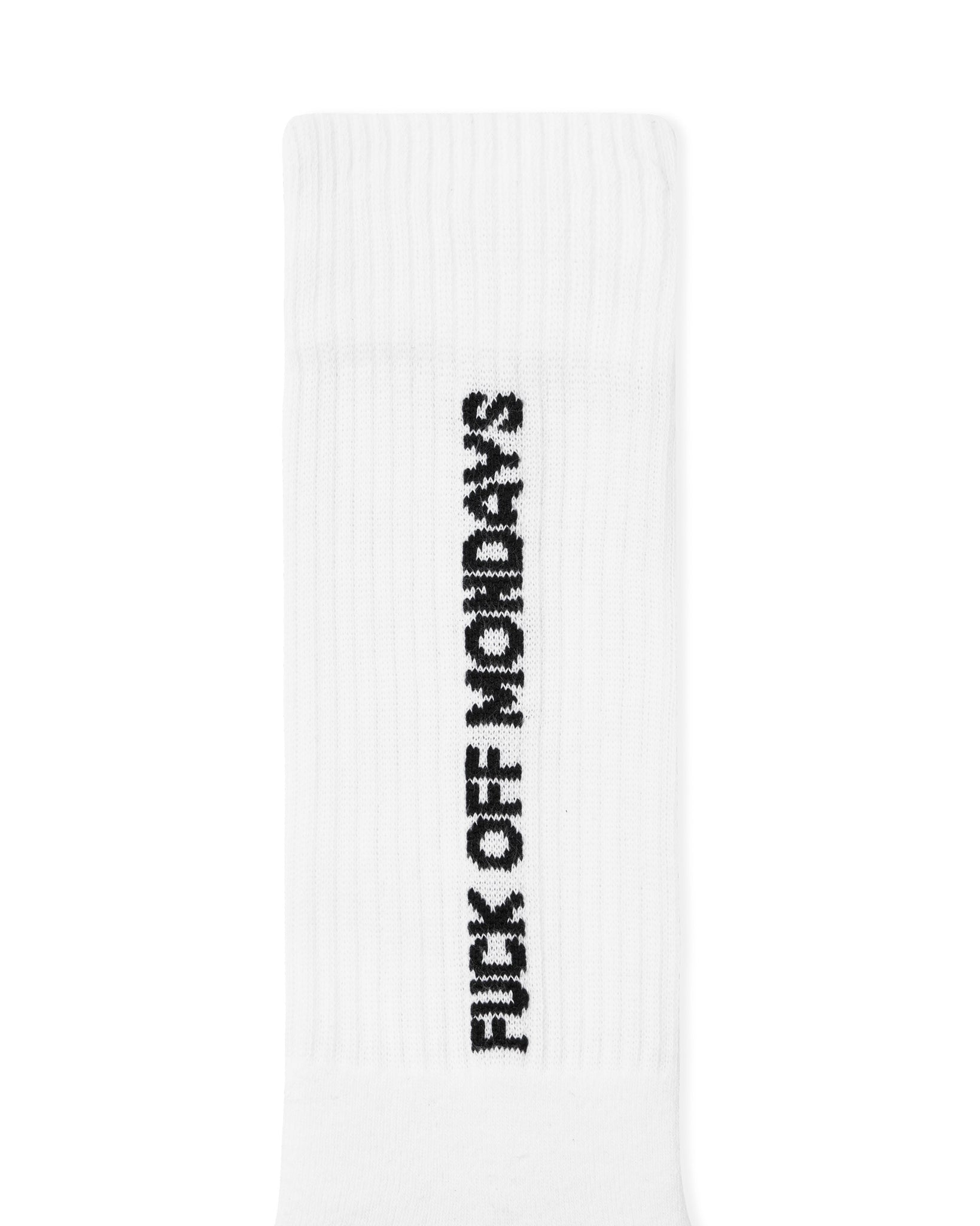 FO Mondays Sports Socks White