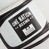 One Nation Boxing Gloves White