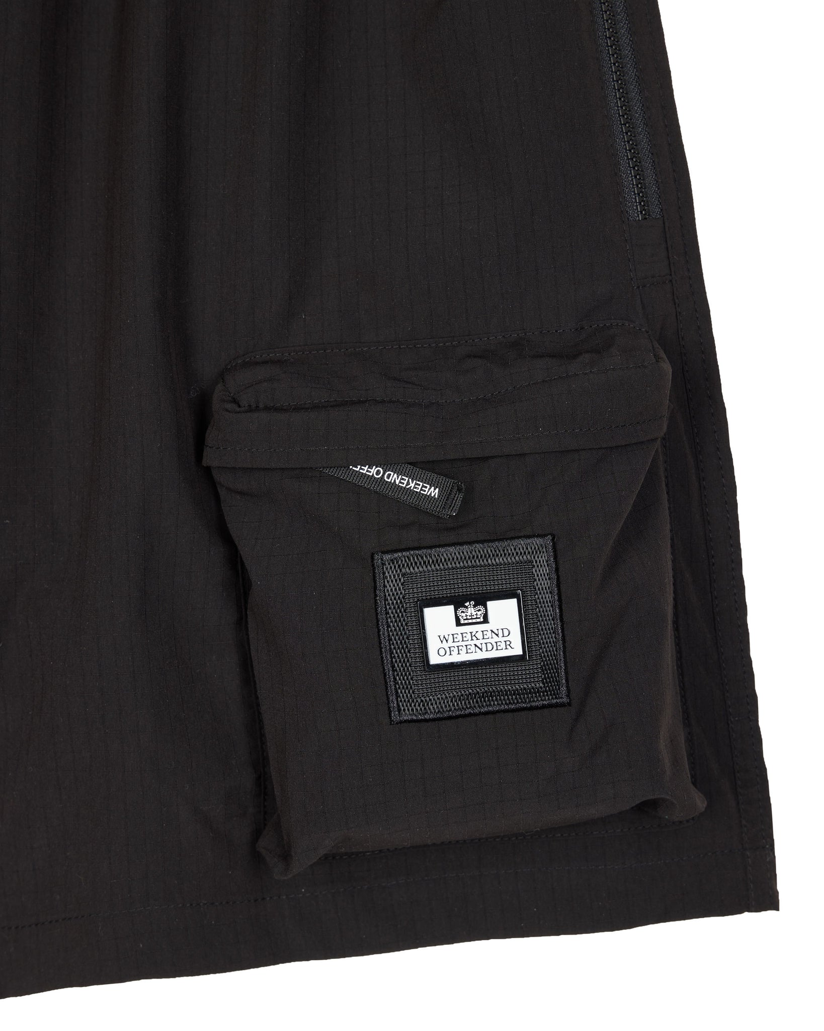 Sunrise Hills Ripstop Shorts Black